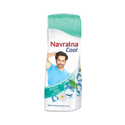 Navratna Active Deo Cool Talcum Powder